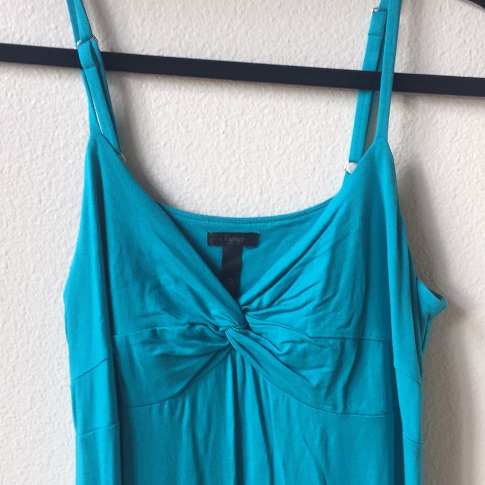 SOMA TEAL DRESS - Picture 2 of 3